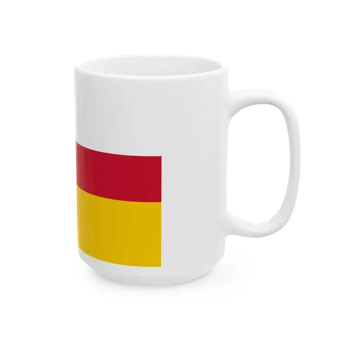 Flag of Kapelle (Netherlands) White Coffee Mug - Go Mug Yourself