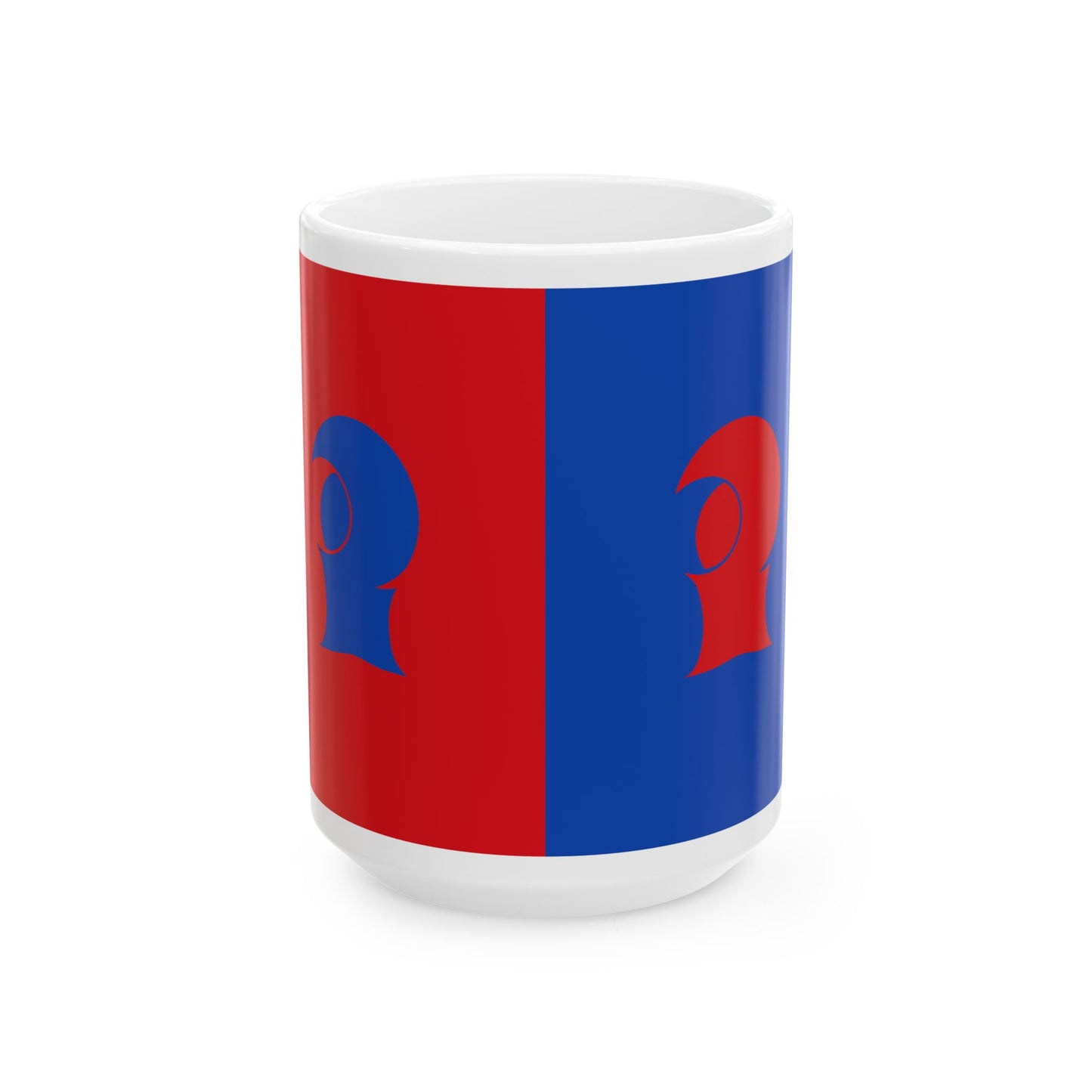 Flag of Kaprijke (Belgium) White Coffee Mug-15oz-Go Mug Yourself