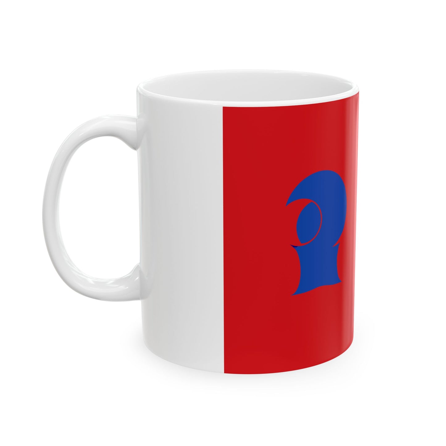 Flag of Kaprijke (Belgium) White Coffee Mug-Go Mug Yourself