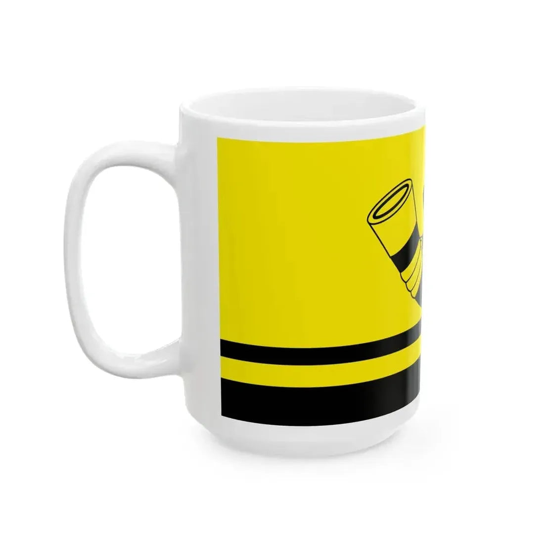 Flag of Kapyl (Belarus) White Coffee Mug - Go Mug Yourself