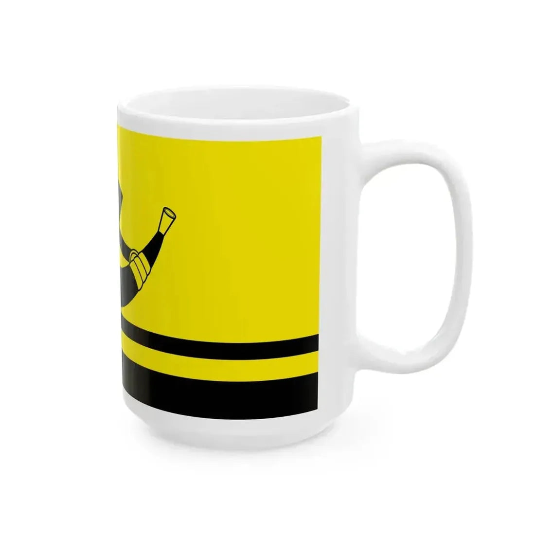 Flag of Kapyl (Belarus) White Coffee Mug - Go Mug Yourself