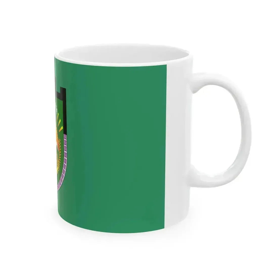 Flag of Kara-Balta (Kyrgyzstan) White Coffee Mug - Go Mug Yourself