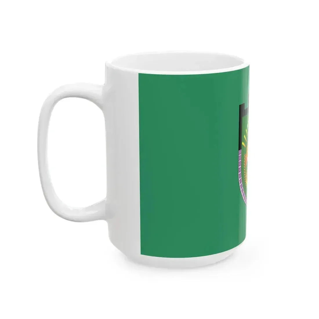 Flag of Kara-Balta (Kyrgyzstan) White Coffee Mug - Go Mug Yourself