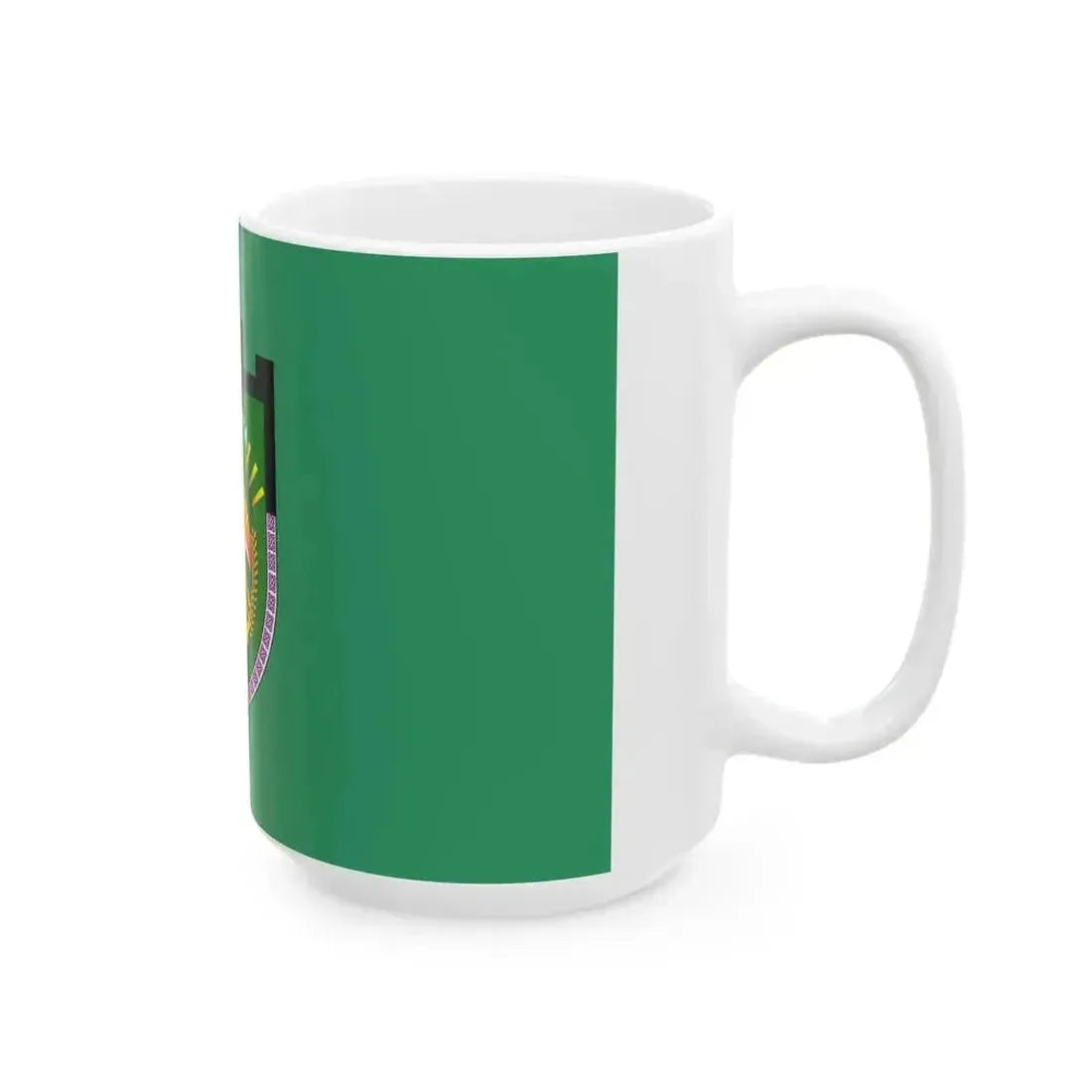 Flag of Kara-Balta (Kyrgyzstan) White Coffee Mug - Go Mug Yourself
