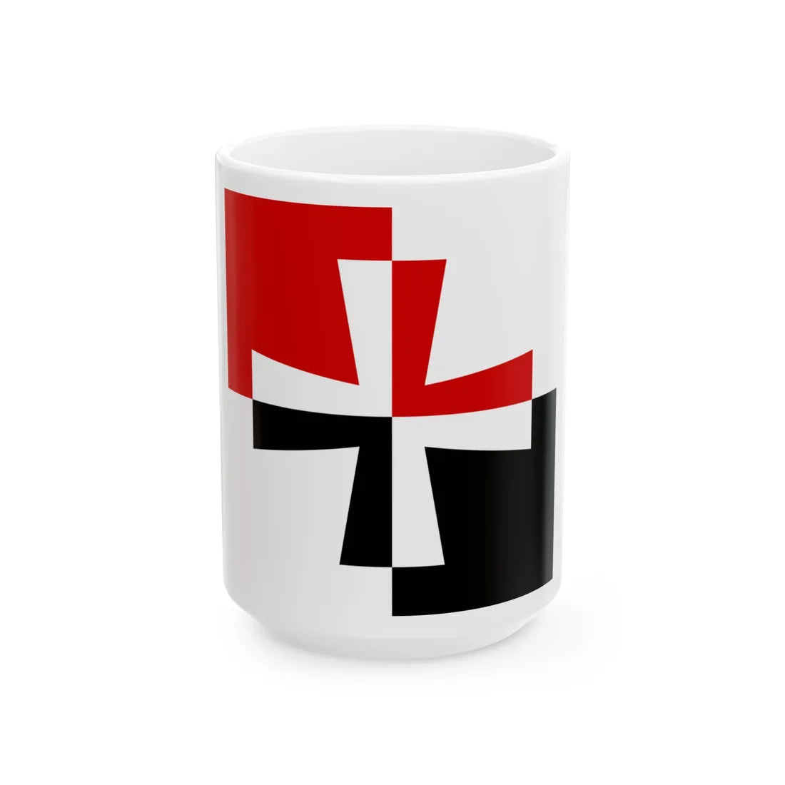 Flag of Karachun (Ukraine) White Coffee Mug 15oz - Go Mug Yourself
