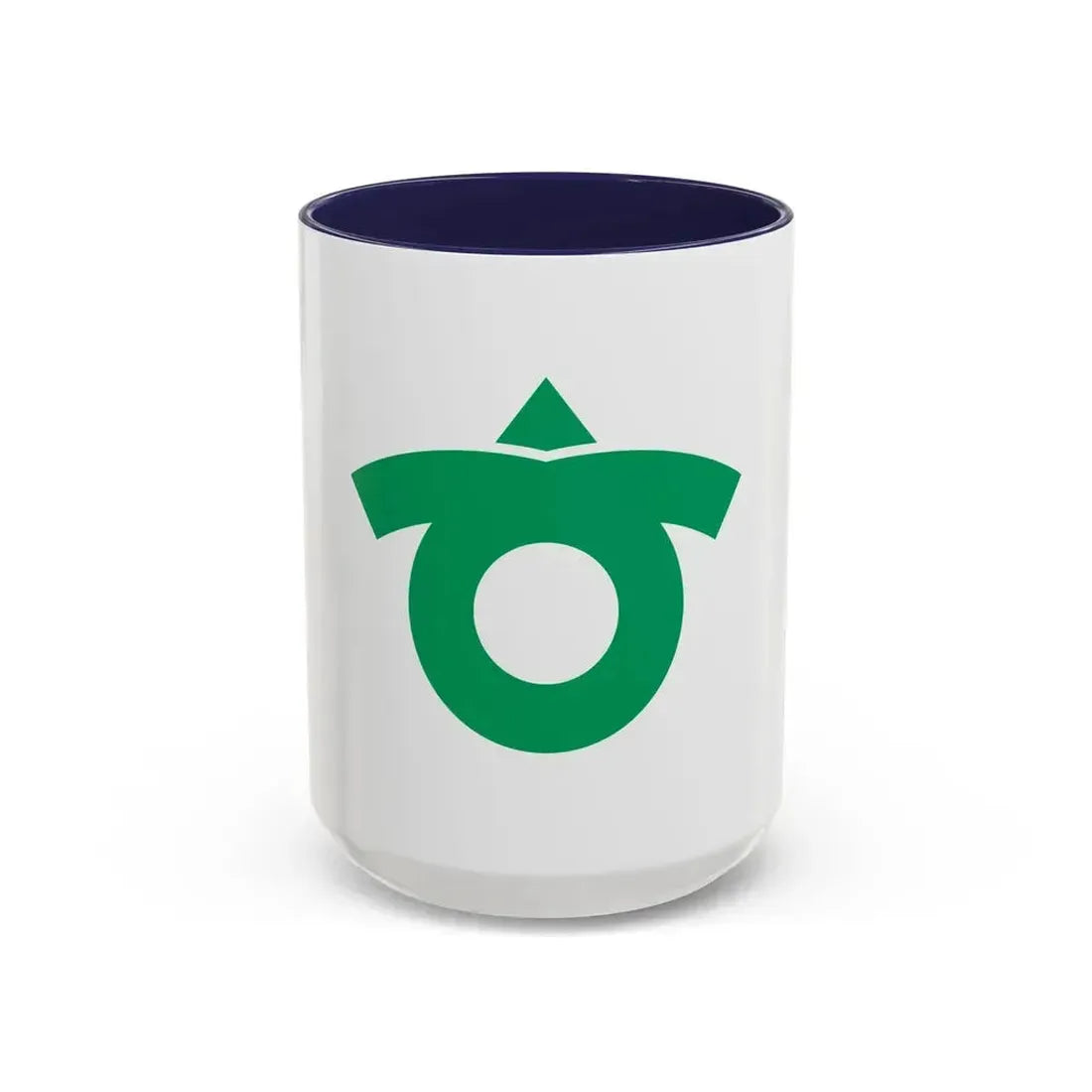 Flag of Kariya Aichi Japan - Accent Coffee Mug 15oz Navy - Go Mug Yourself