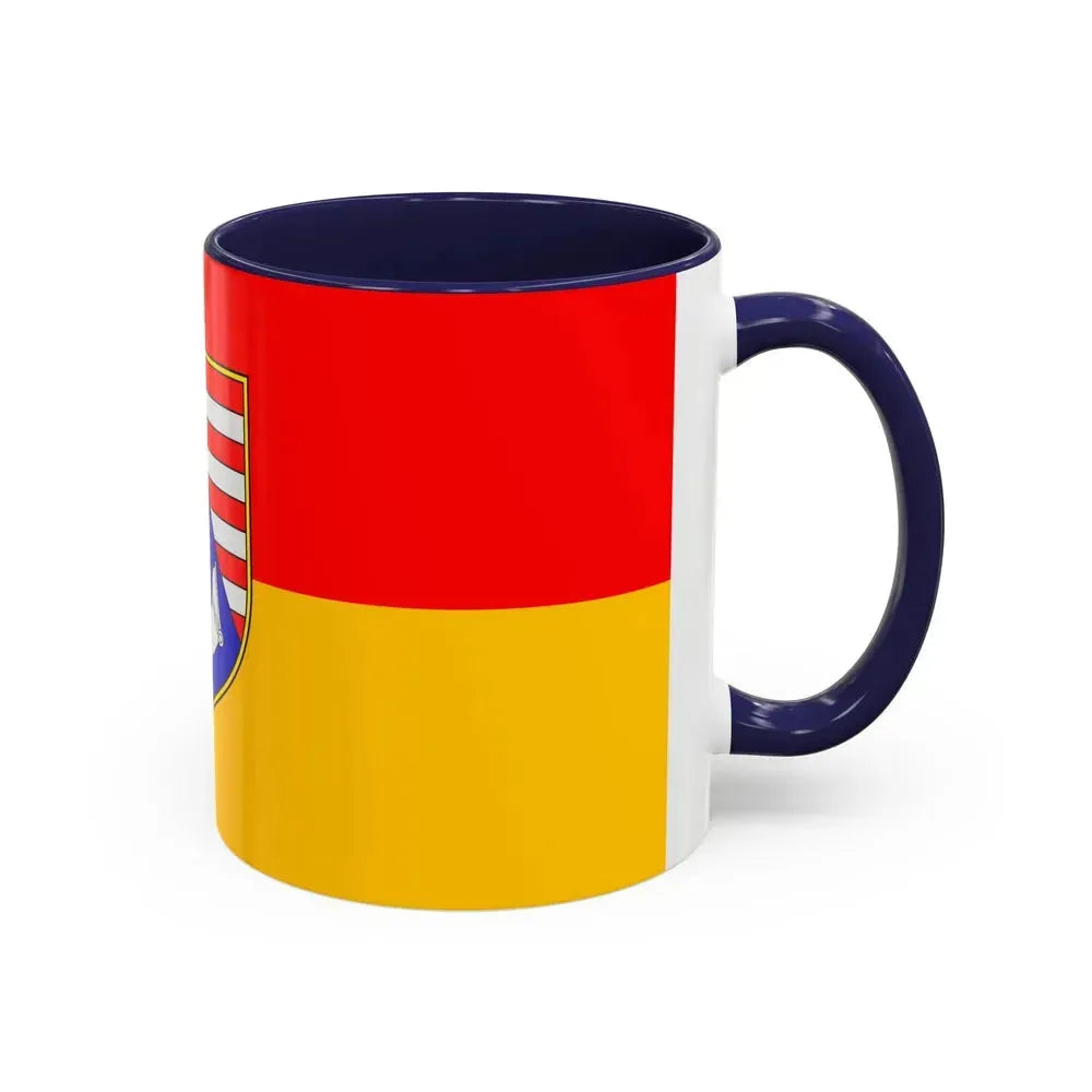 Flag of Karlovac County Croatia - Accent Coffee Mug - Go Mug Yourself