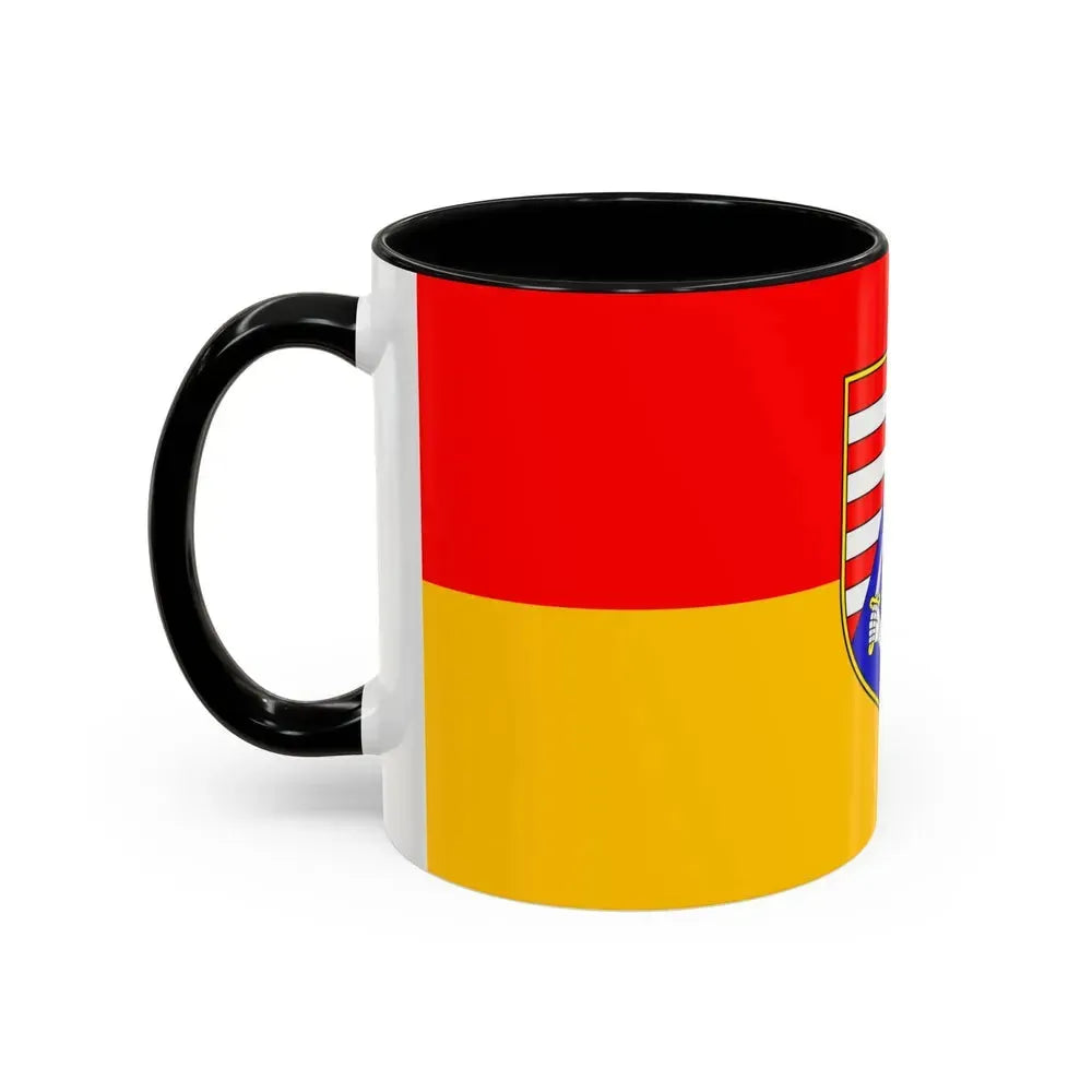 Flag of Karlovac County Croatia - Accent Coffee Mug - Go Mug Yourself