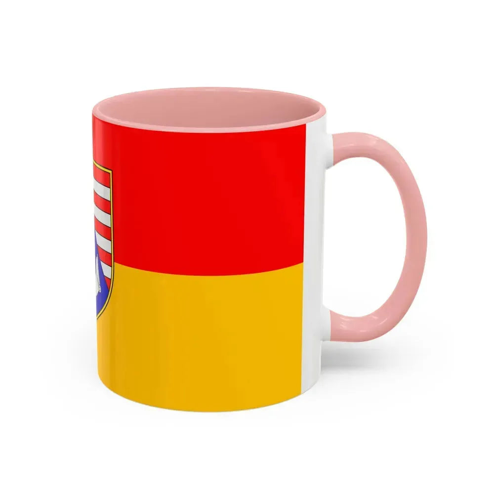 Flag of Karlovac County Croatia - Accent Coffee Mug - Go Mug Yourself