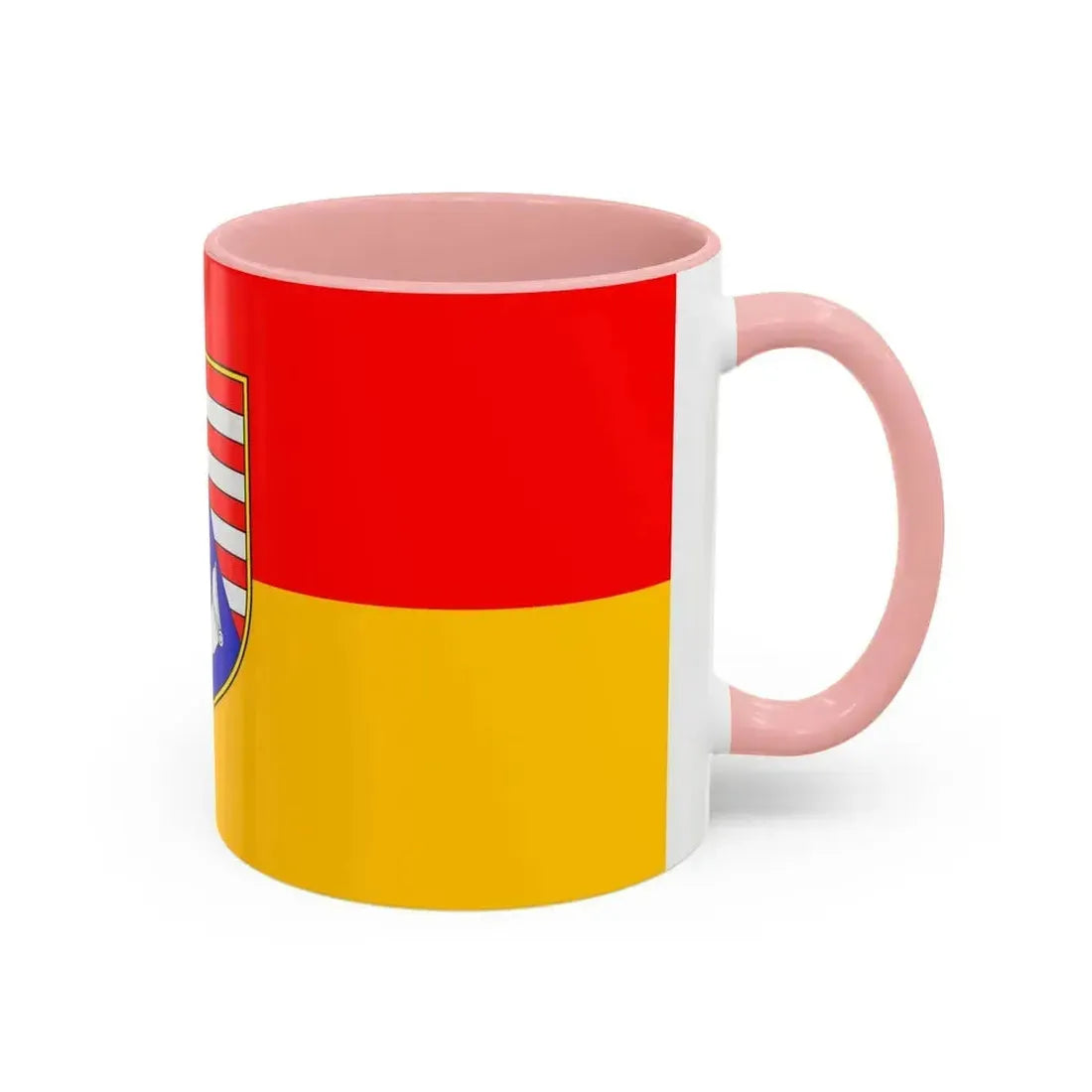 Flag of Karlovac County Croatia - Accent Coffee Mug - Go Mug Yourself