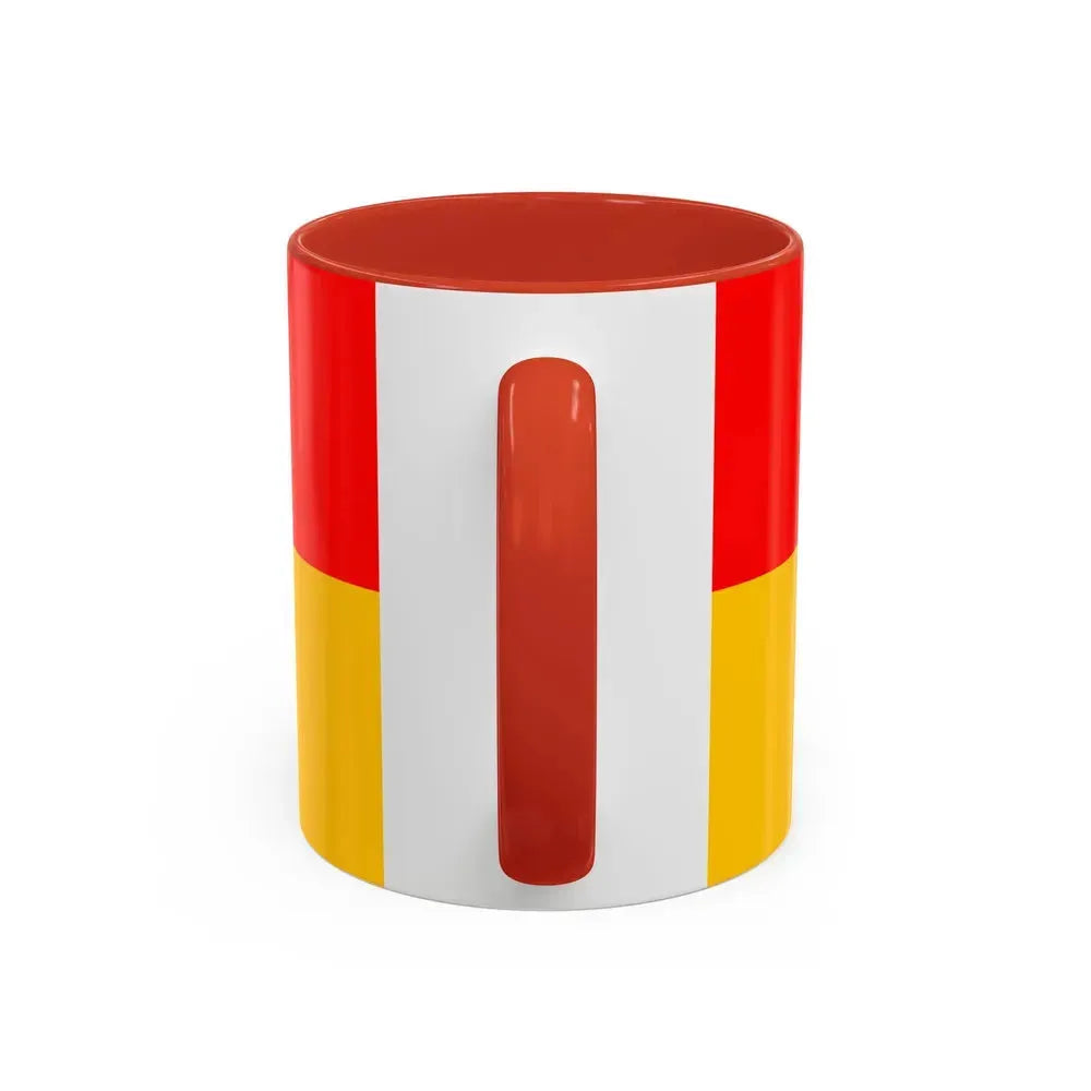 Flag of Karlovac County Croatia - Accent Coffee Mug - Go Mug Yourself