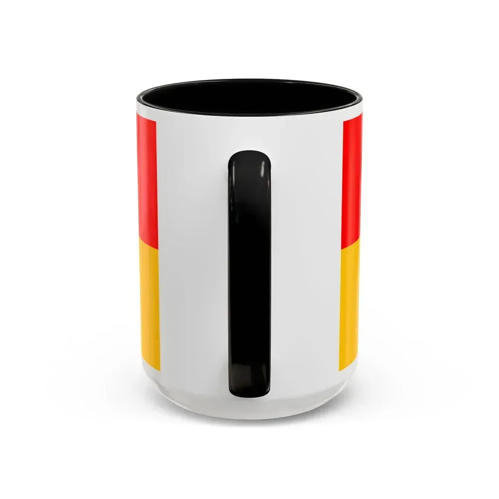 Flag of Karlovac County Croatia - Accent Coffee Mug - Go Mug Yourself