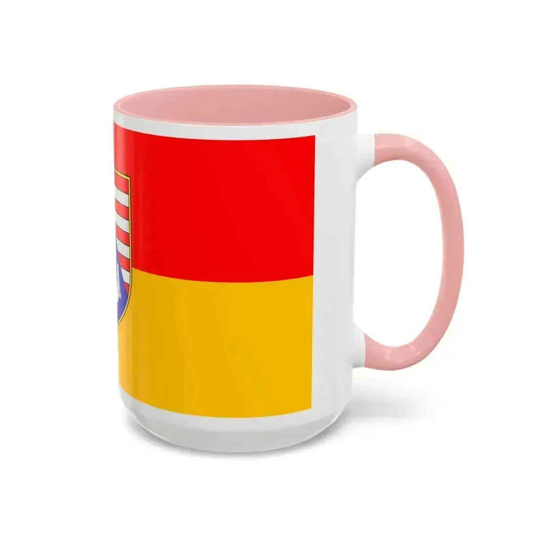 Flag of Karlovac County Croatia - Accent Coffee Mug - Go Mug Yourself