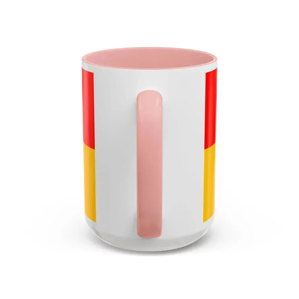 Flag of Karlovac County Croatia - Accent Coffee Mug - Go Mug Yourself