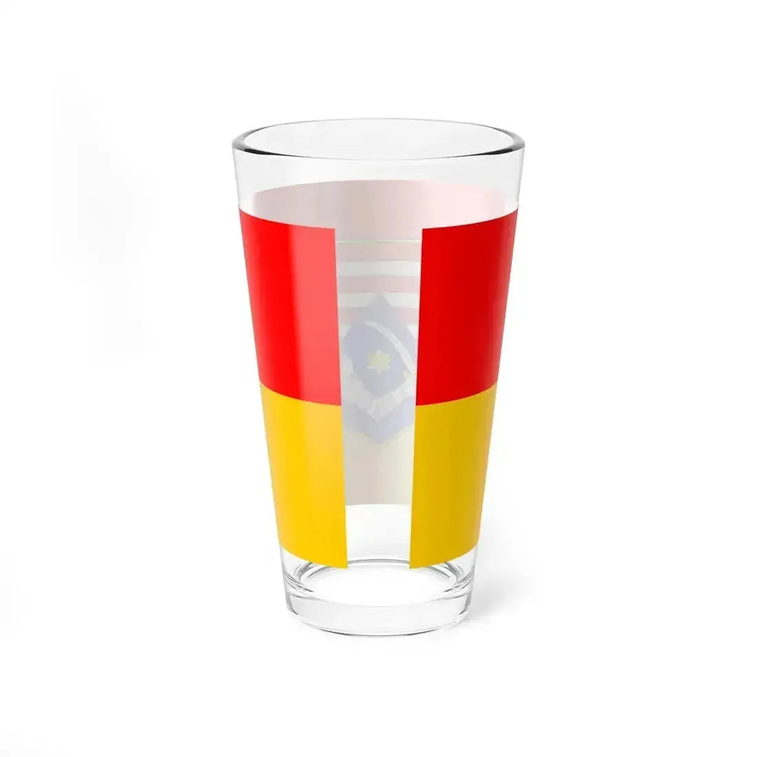 Flag of Karlovac County Croatia - Pint Glass 16oz - Go Mug Yourself