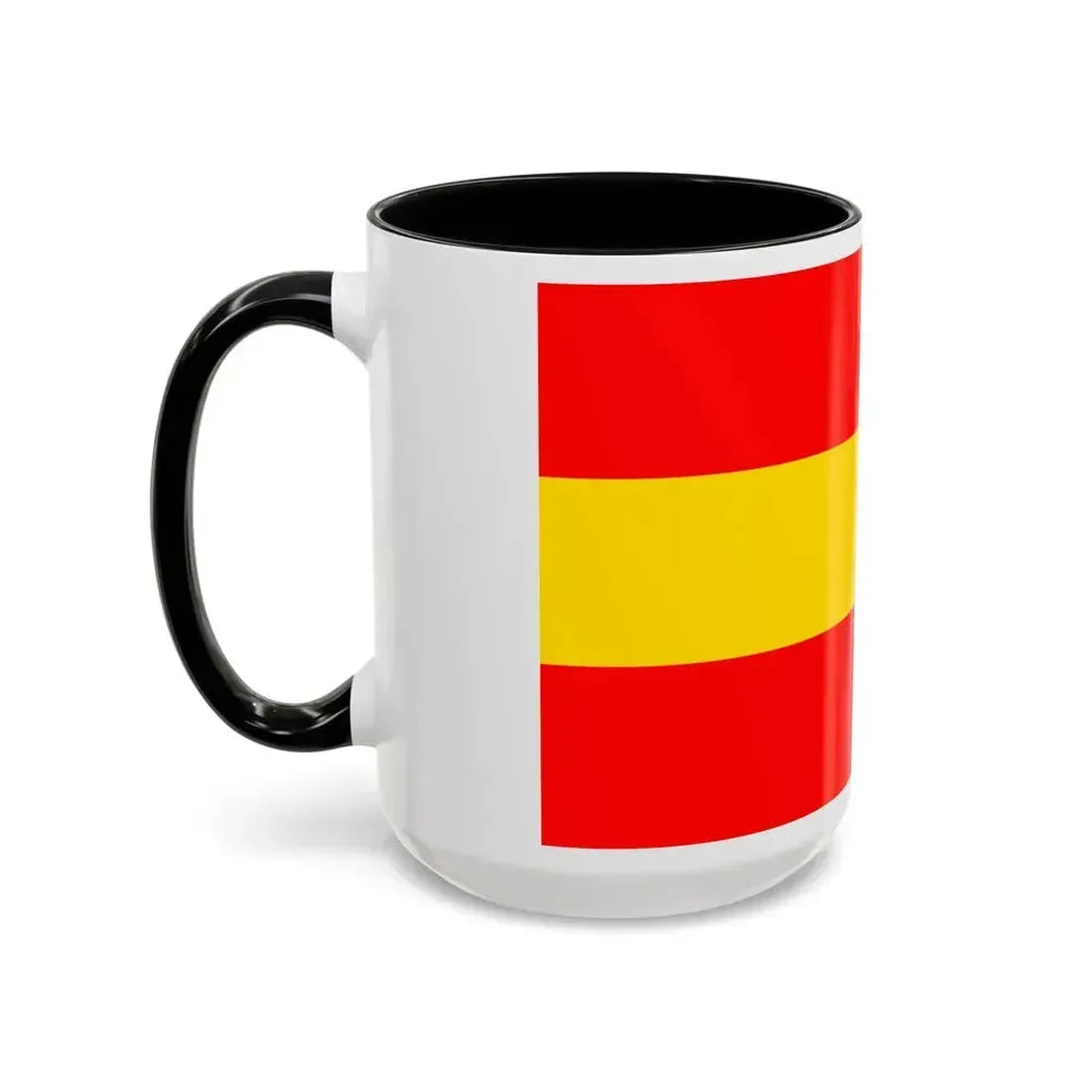 Flag of Karlsruhe 2 Germany - Accent Coffee Mug - Go Mug Yourself