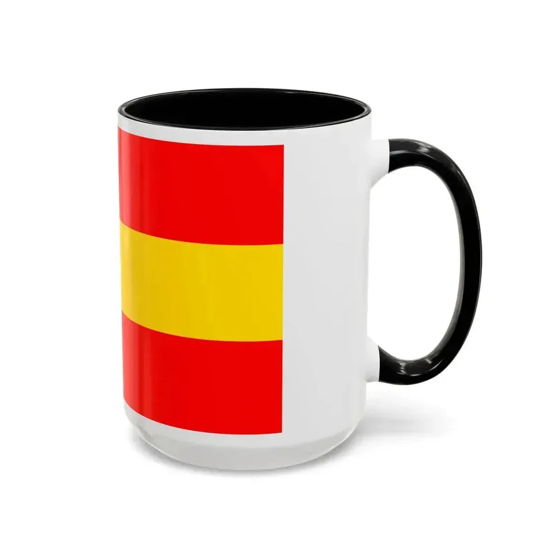 Flag of Karlsruhe 2 Germany - Accent Coffee Mug - Go Mug Yourself