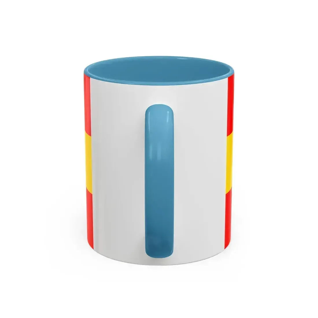 Flag of Karlsruhe 2 Germany - Accent Coffee Mug - Go Mug Yourself