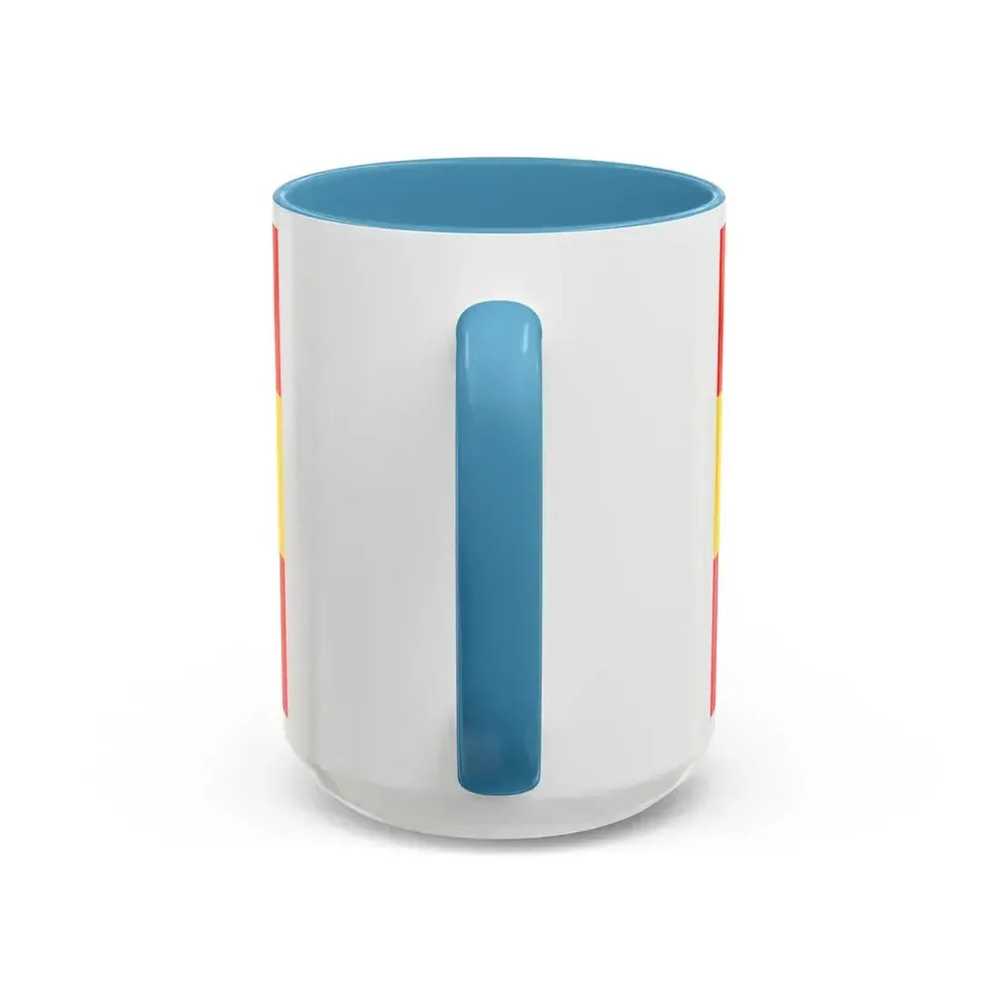 Flag of Karlsruhe 2 Germany - Accent Coffee Mug - Go Mug Yourself