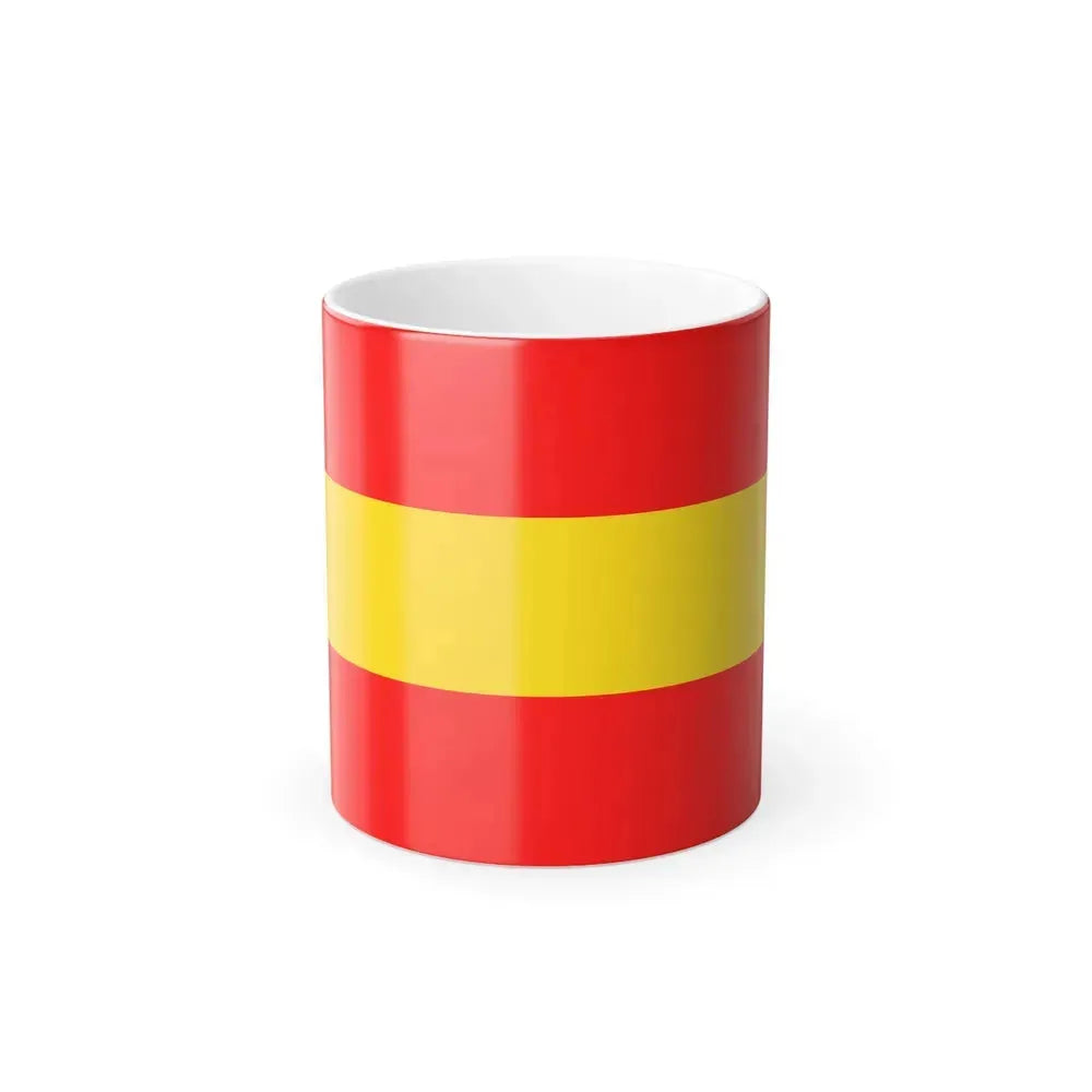 Flag of Karlsruhe 2 Germany - Color Changing Coffee Mug 11oz - Go Mug Yourself