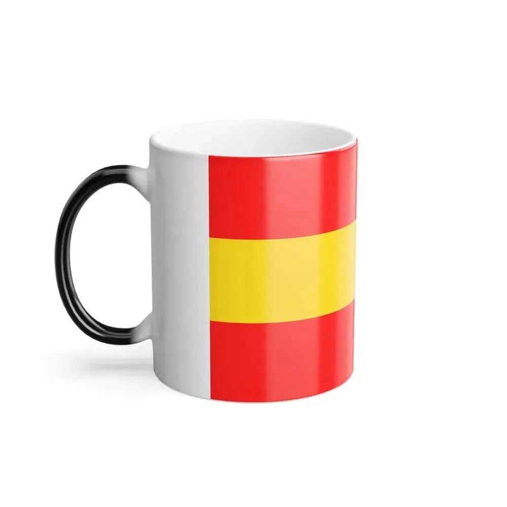 Flag of Karlsruhe 2 Germany - Color Changing Coffee Mug - Go Mug Yourself