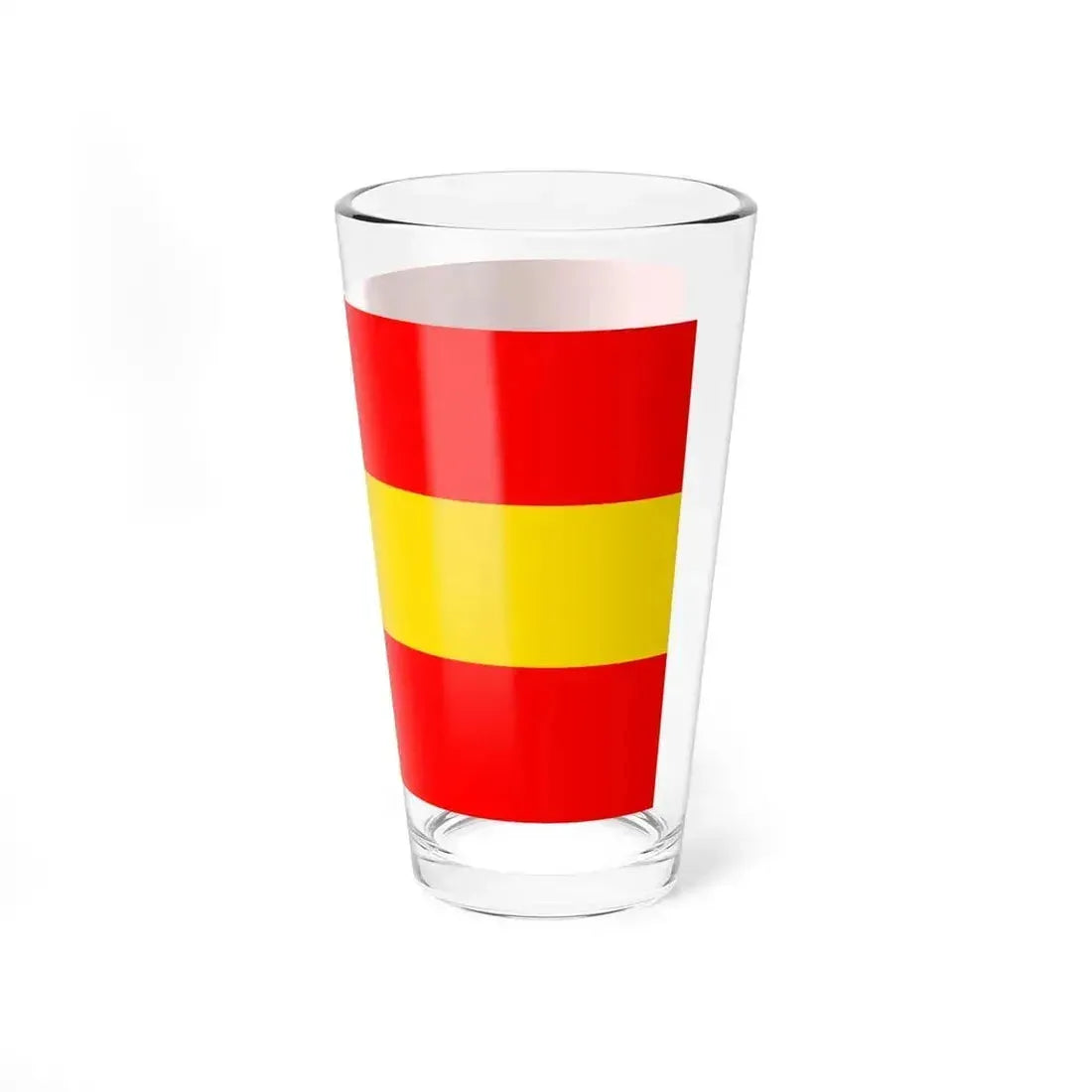 Flag of Karlsruhe 2 Germany - Pint Glass 16oz - Go Mug Yourself