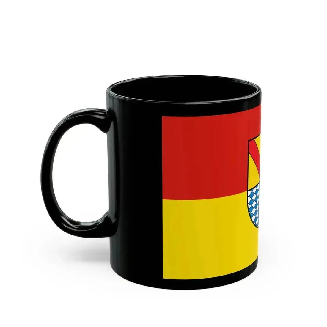 Flag of Karlsruhe Germany - Black Coffee Mug - Go Mug Yourself