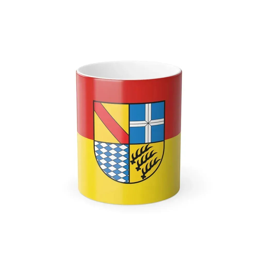 Flag of Karlsruhe Germany - Color Changing Coffee Mug 11oz - Go Mug Yourself