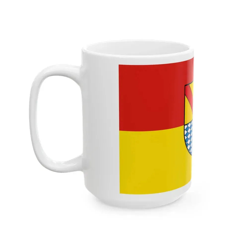 Flag of Karlsruhe Germany - White Coffee Mug - Go Mug Yourself