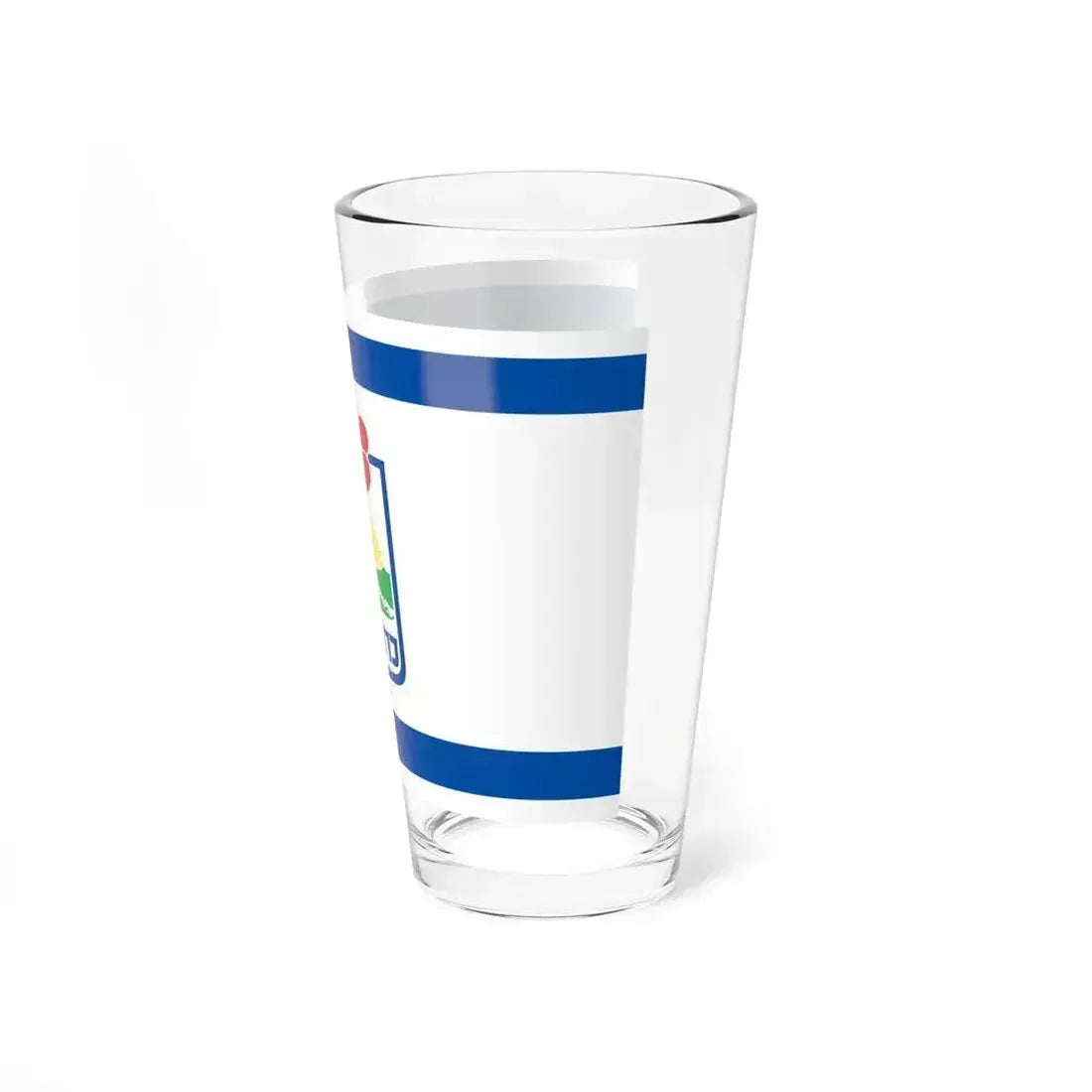 Flag of Karmiel Israel - Pint Glass 16oz - Go Mug Yourself