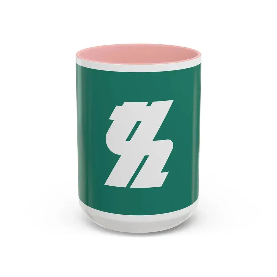 Flag of Kashiwa Chiba Japan - Accent Coffee Mug 15oz Pink - Go Mug Yourself