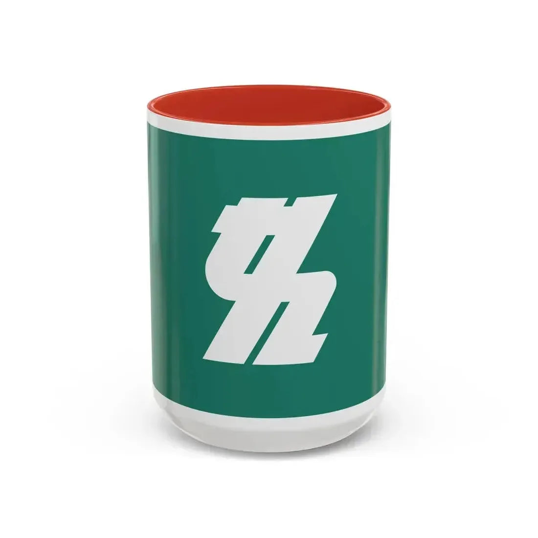 Flag of Kashiwa Chiba Japan - Accent Coffee Mug 15oz Red - Go Mug Yourself