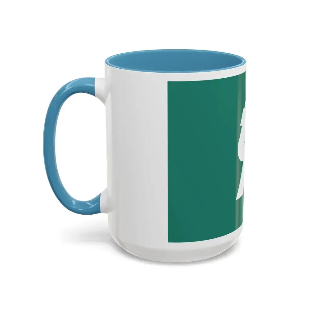 Flag of Kashiwa Chiba Japan - Accent Coffee Mug - Go Mug Yourself