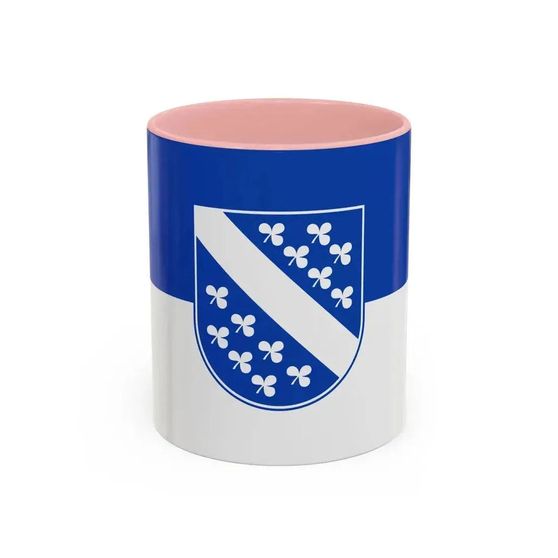 Flag of Kassel 2 Germany - Accent Coffee Mug 11oz Pink - Go Mug Yourself