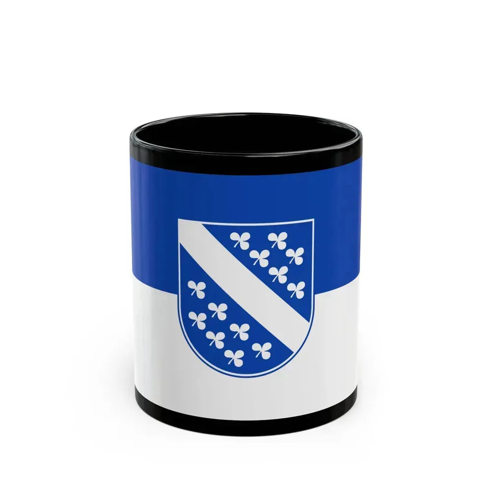 Flag of Kassel 2 Germany - Black Coffee Mug 11oz - Go Mug Yourself