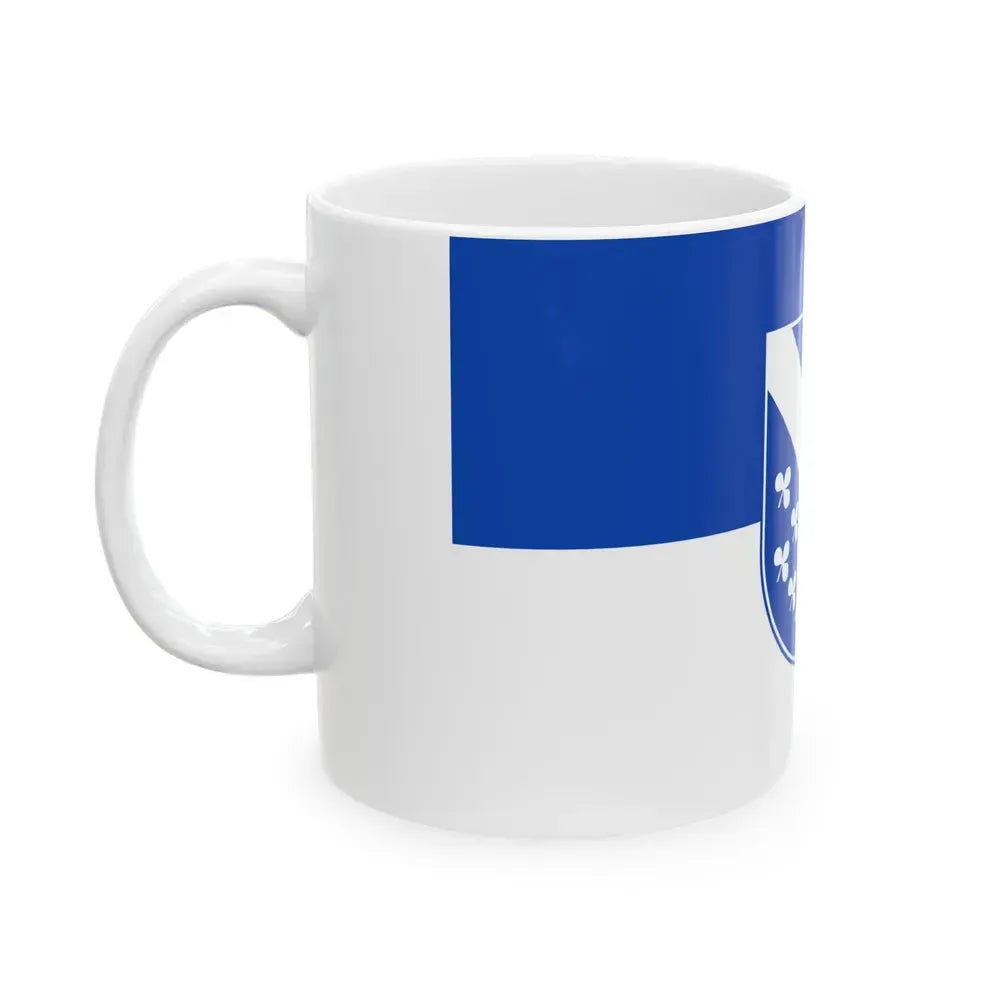 Flag of Kassel 2 Germany - White Coffee Mug - Go Mug Yourself
