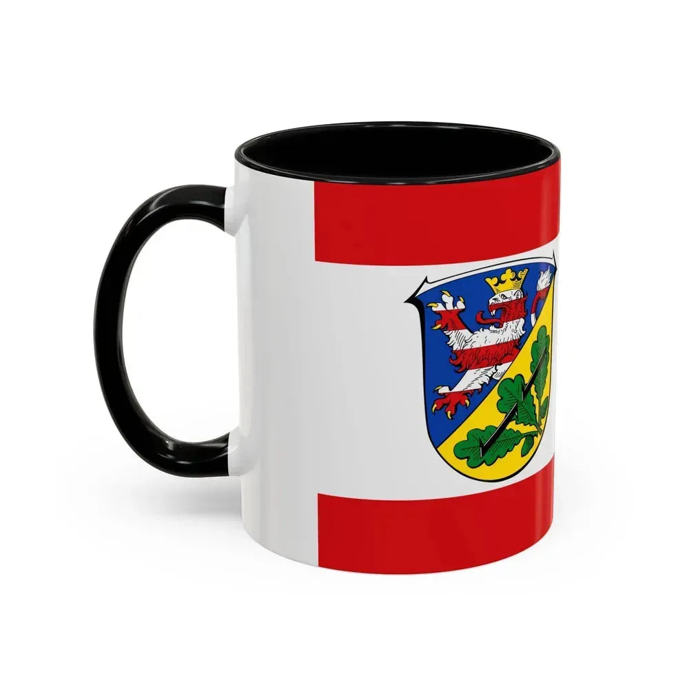 Flag of Kassel Germany - Accent Coffee Mug - Go Mug Yourself