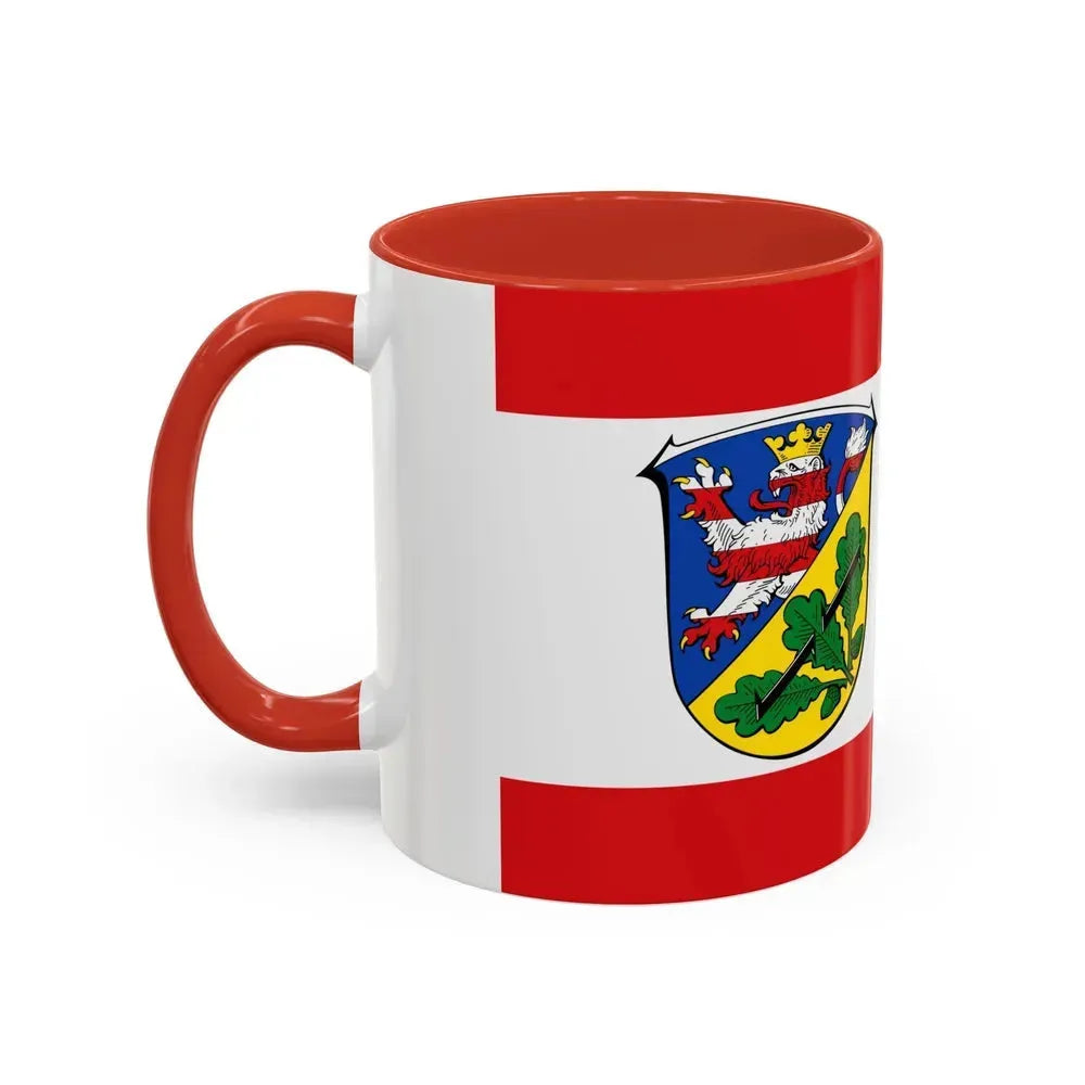 Flag of Kassel Germany - Accent Coffee Mug - Go Mug Yourself