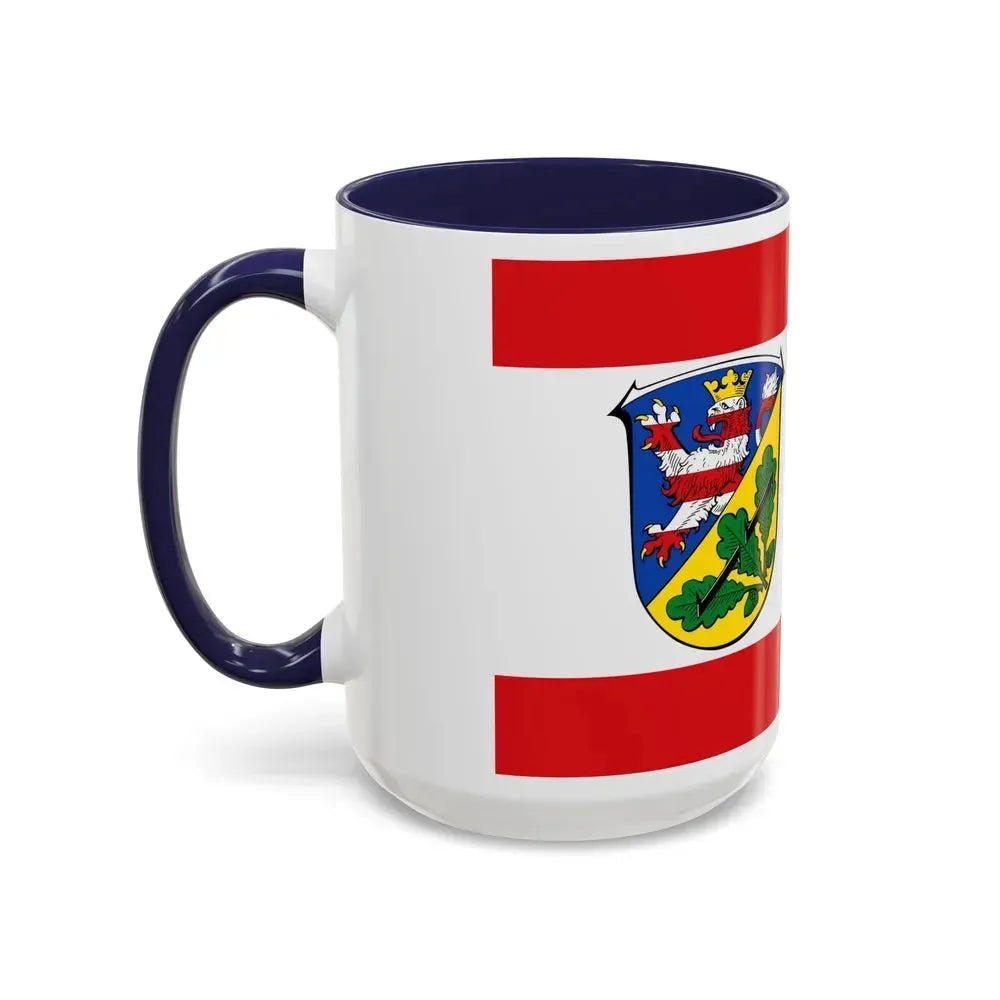 Flag of Kassel Germany - Accent Coffee Mug - Go Mug Yourself