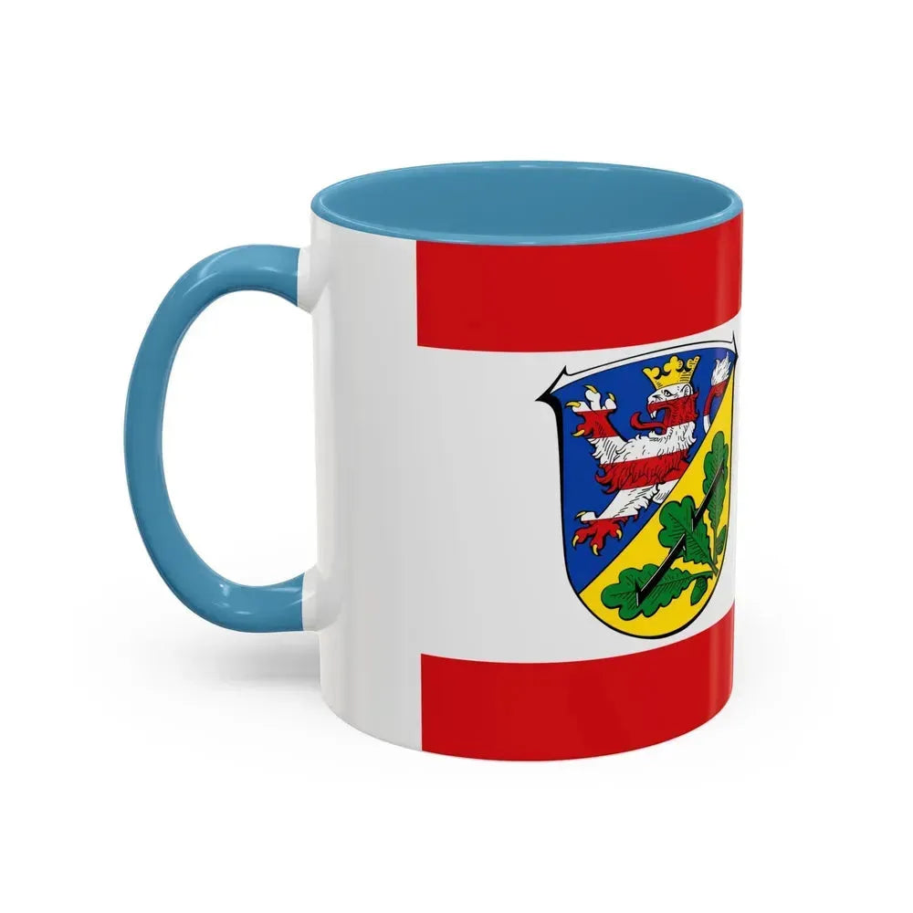 Flag of Kassel Germany - Accent Coffee Mug - Go Mug Yourself
