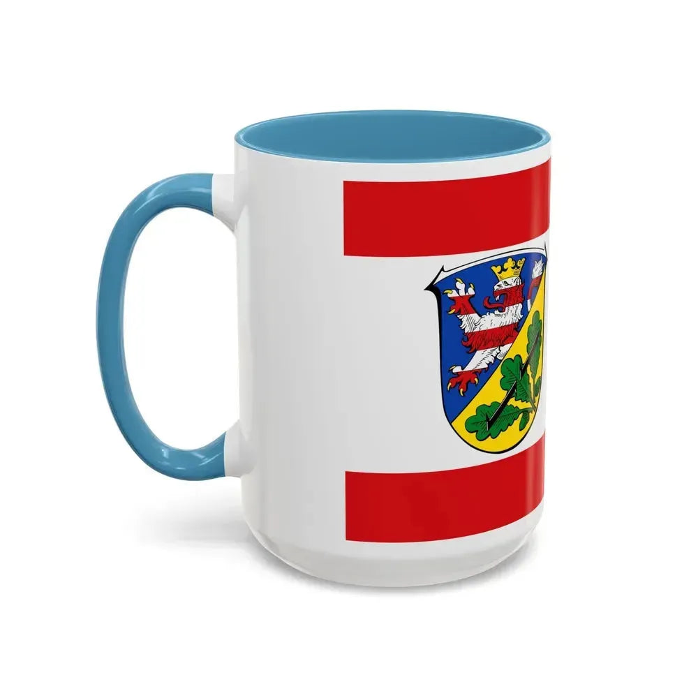 Flag of Kassel Germany - Accent Coffee Mug - Go Mug Yourself