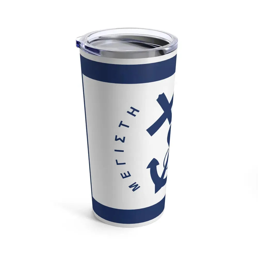 Flag of Kastellorizo Greece - Tumbler 20oz - Go Mug Yourself