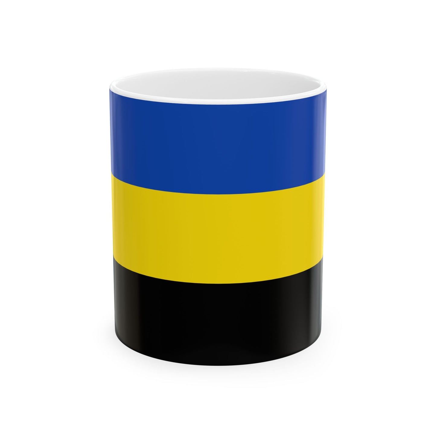 Flag of Kasterlee (Belgium) White Coffee Mug-11oz-Go Mug Yourself