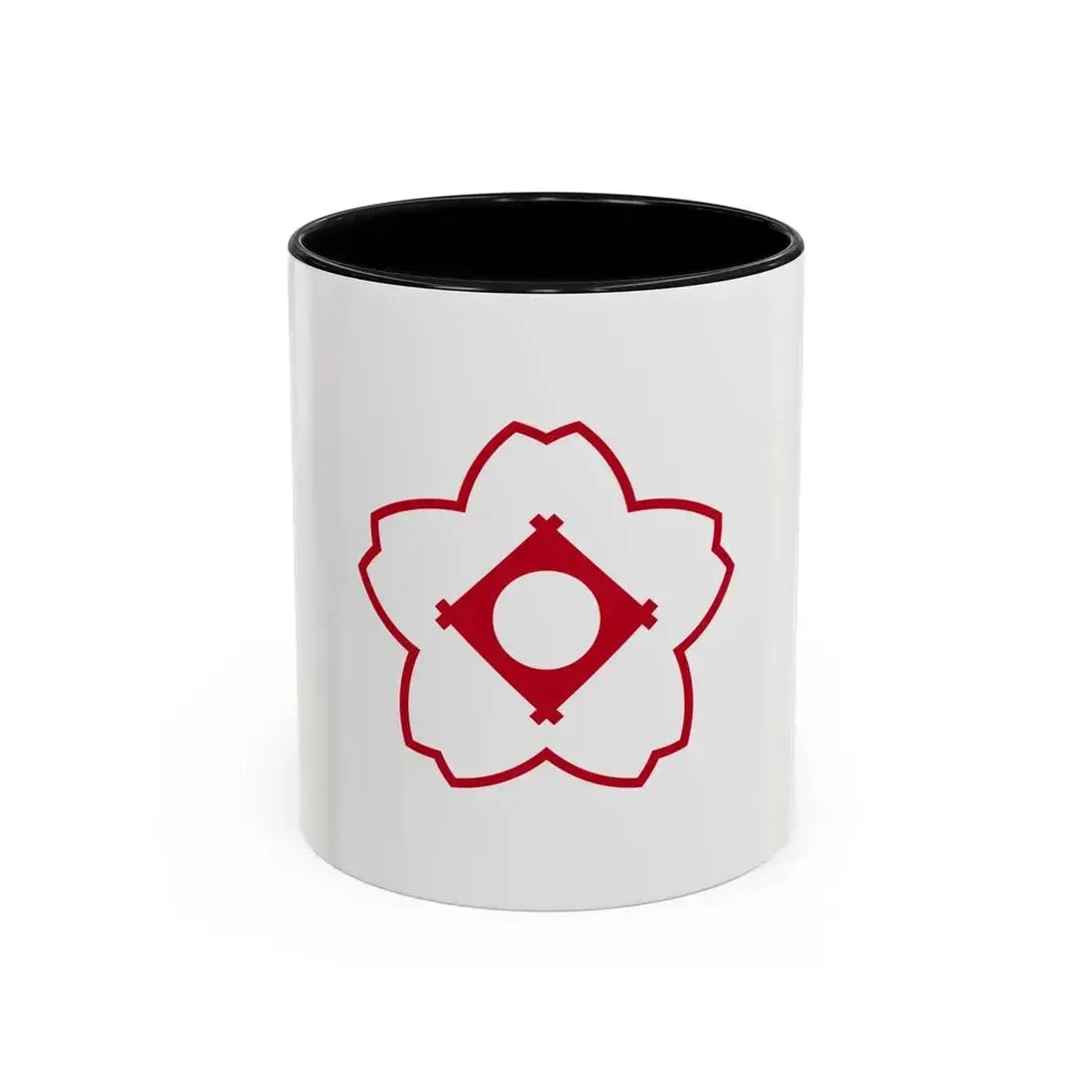 Flag of Kasugai Aichi Japan - Accent Coffee Mug 11oz Black - Go Mug Yourself