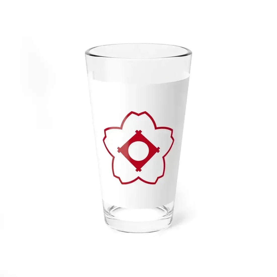Flag of Kasugai Aichi Japan - Pint Glass 16oz 16oz - Go Mug Yourself