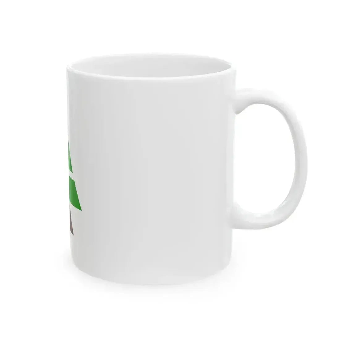 Flag of Kataeb Party (Lebanon) White Coffee Mug - Go Mug Yourself