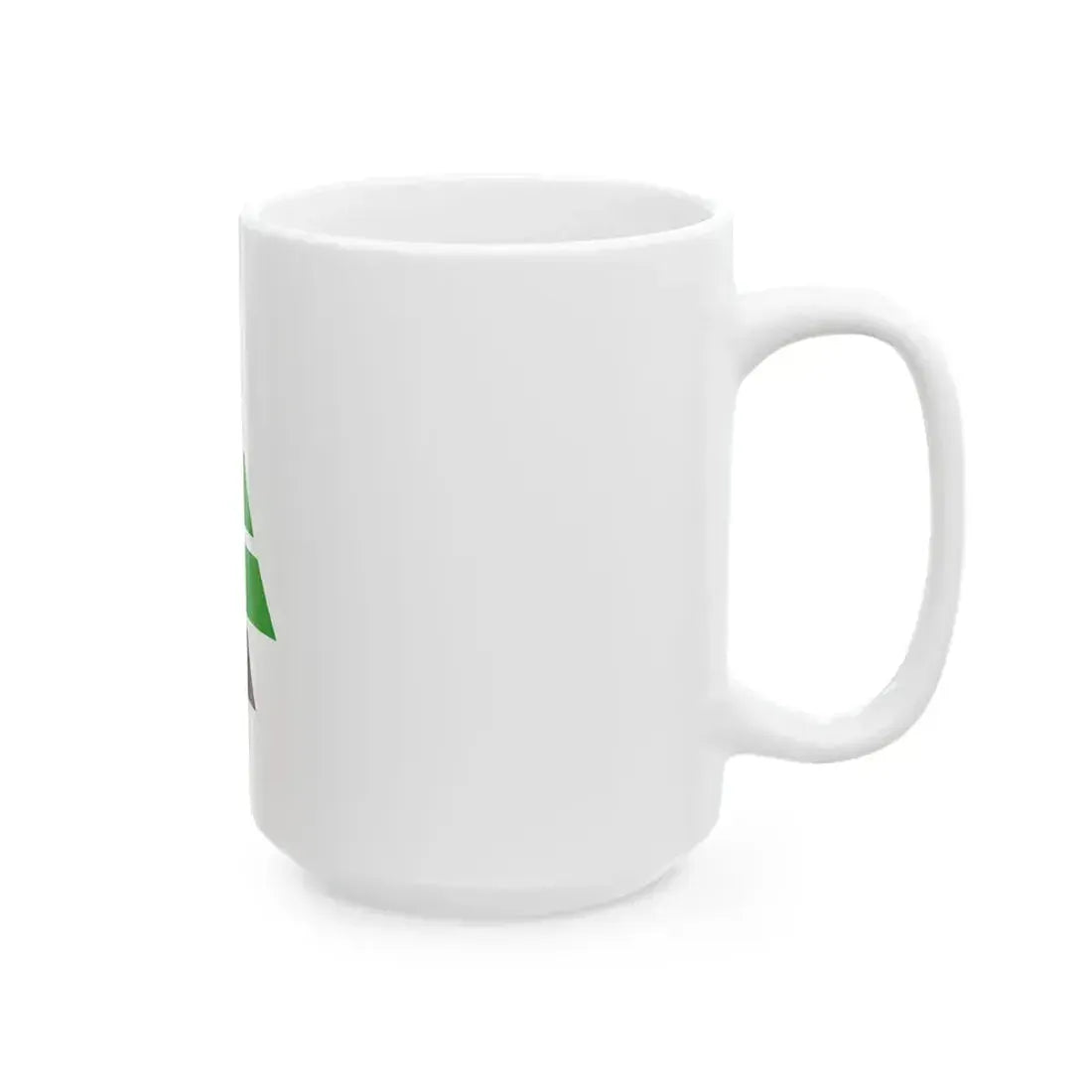 Flag of Kataeb Party (Lebanon) White Coffee Mug - Go Mug Yourself