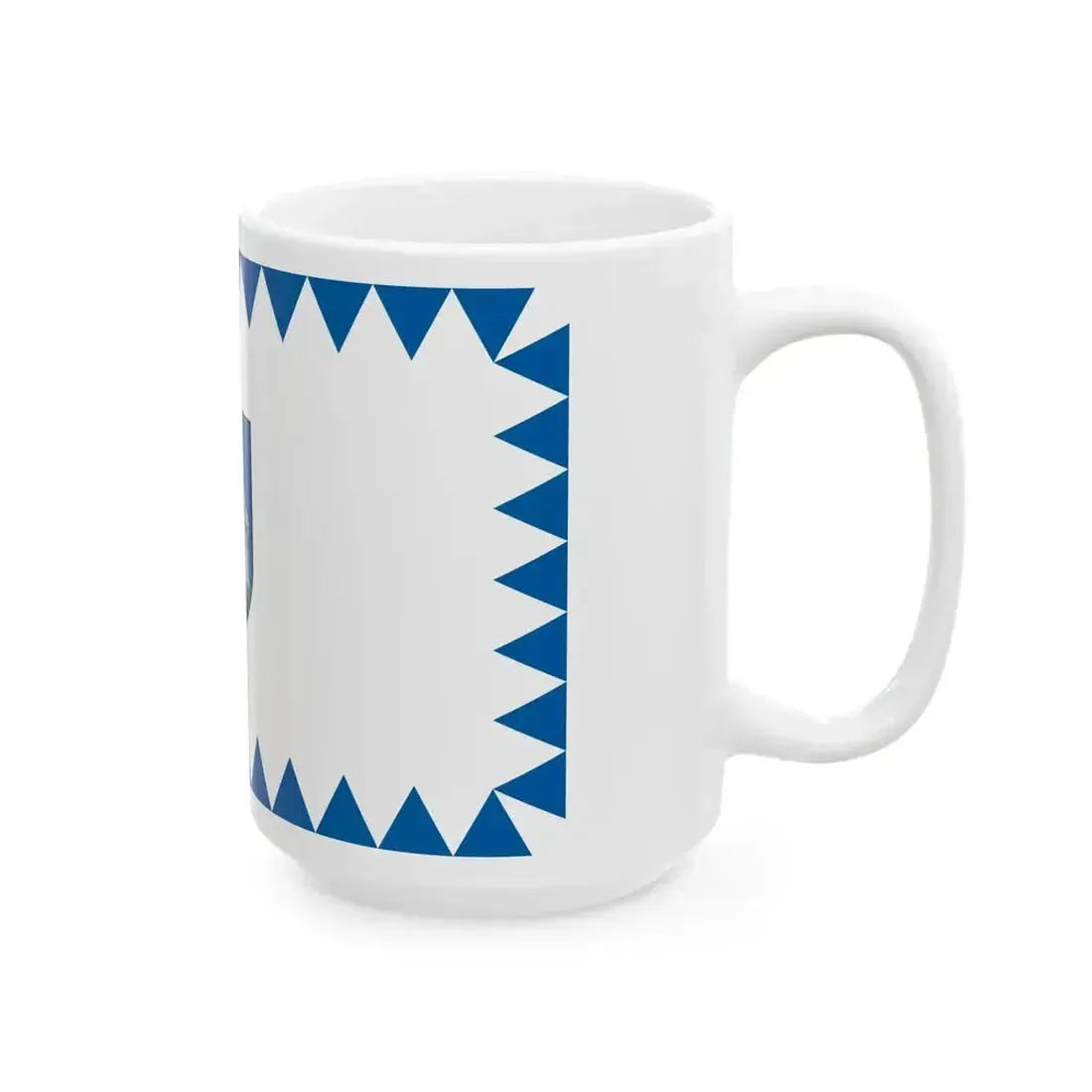 Flag of Katafa (Hungary) White Coffee Mug - Go Mug Yourself