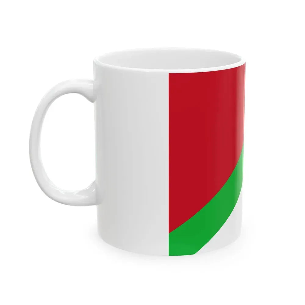 Flag of Katanga alternate croisettes (Congo) White Coffee Mug - Go Mug Yourself