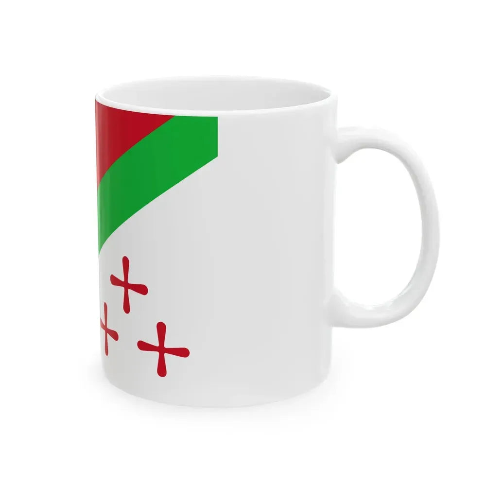 Flag of Katanga (Congo) White Coffee Mug - Go Mug Yourself